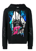 FesFas The Shark-print Hoodie | Black
