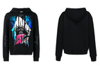 FesFas The Shark-print Hoodie | Black