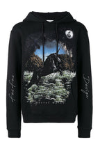 FesFas Heather Garden-print Hoodie | Black