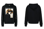 FesFas Dog selfie-print Hoodie | Black