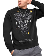 FesFas Snake-print Sweatshirt | Black