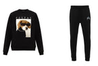 FesFas Dog-print Sweatshirt | Black