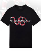 FesFas Snake-print T-shirt | Black