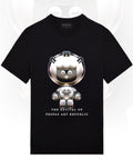FesFas Sheep-print T-shirt | Black