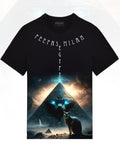 FesFas Mystic Pyramid-print T-shirt | Black