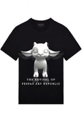 FesFas dog-print T-shirt | Black