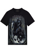 FesFas knight-print T-shirt | Black