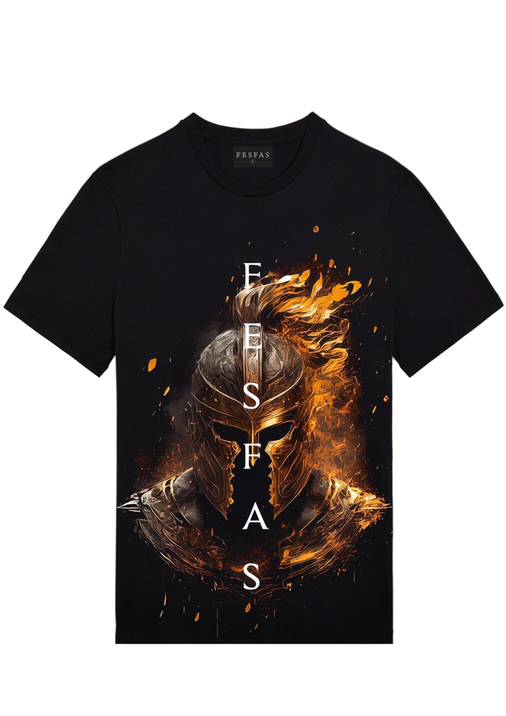 FesFas warrior-print T-shirt | Black | Men