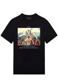 FesFas picture-print T-shirt | Black