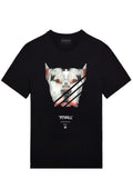 FesFas pitbull-print T-shirt | Black | Men