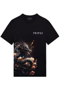 FesFas dragon-print T-shirt | Black