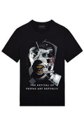 FesFas graphic-print T-shirt | Black