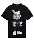 FesFas bear-print T-shirt | Black