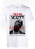 FesFas man-print T-shirt | White