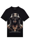 FesFas Character-print T-shirt | Black