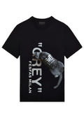 FesFas Cat-print T-shirt | Black | Men