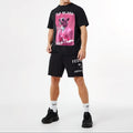 FesFas panther-print T-shirt | Black