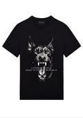 FesFas Doberman-print T-shirt | Black