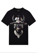 FesFas Horned Icon-print T-shirt | Black | Men
