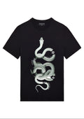 FesFas Snake-print T-shirt | Black