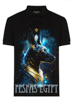 FesFas Doberman-print Polo Shirt | Black
