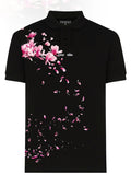 FesFas Floral-print Polo Shirt | Men | Black