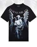 FesFas angel-print T-shirt | Black | Men