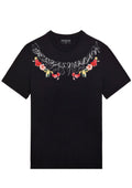 FesFas flowers-print T-shirt | Black | Men