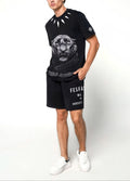 FesFas tiger-print T-shirt | Black