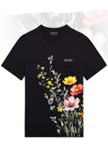 FesFas flowers-print T-shirt | Black | Men