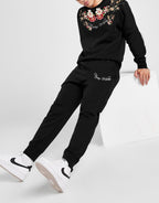 FesFas Flowers-print Sweatshirt Set | Black