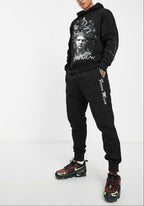 FesFas Medusa-print Hoodie | Black