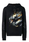 FesFas Snake-print Hoodie | Black