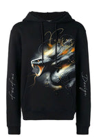 FesFas Snake-print Hoodie | Black