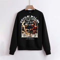 FesFas Angels and Demons-print Sweatshirt | Black
