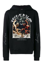 FesFas angels & demons-print Hoodie | Black