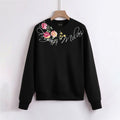 FesFas Flower-print Sweatshirt | Black