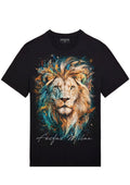 FesFas lion-print T-shirt | Black