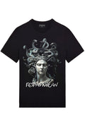 FesFas medusa-print T-shirt | Black