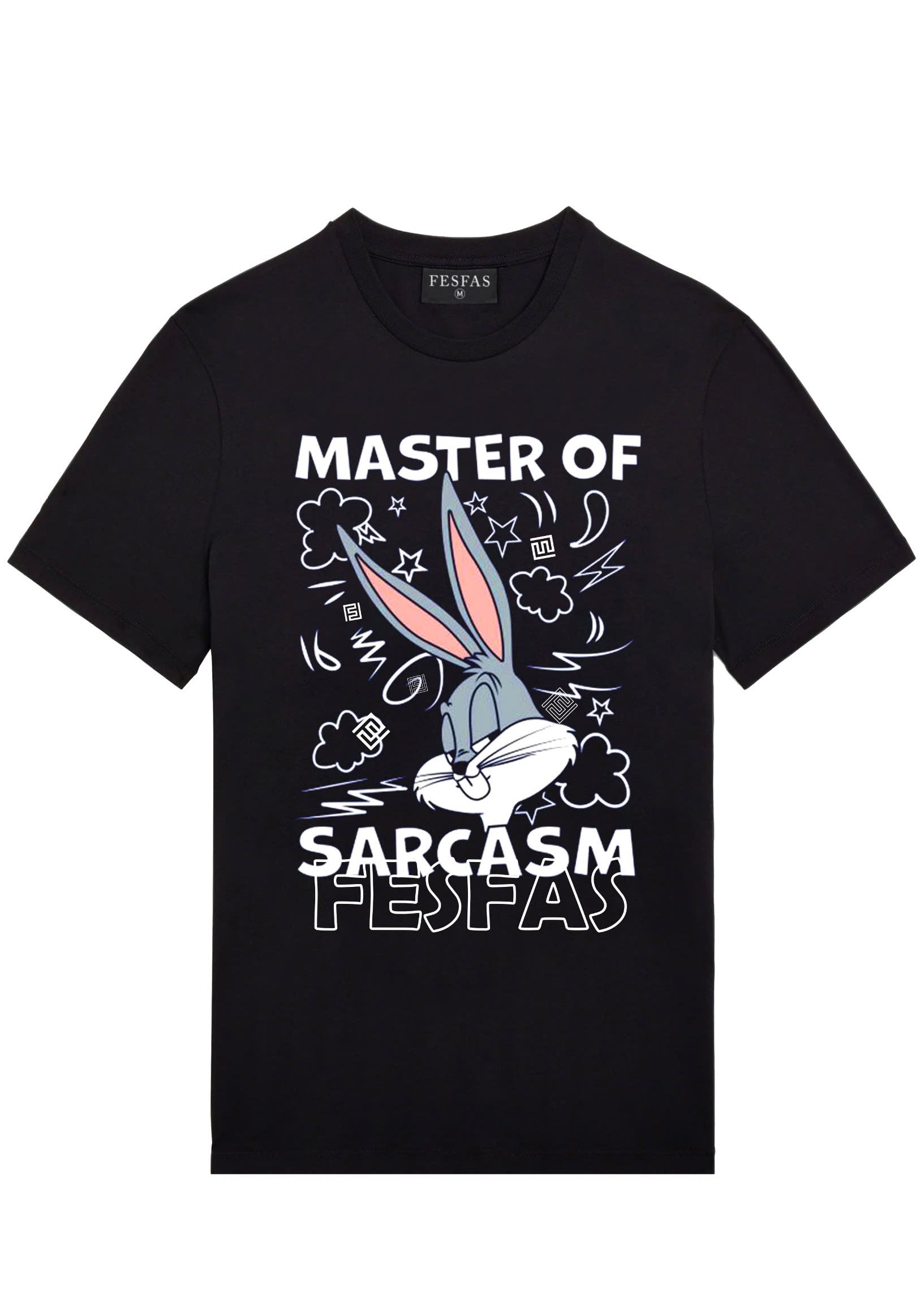 FesFas rabbit-print T-shirt | Black | Men