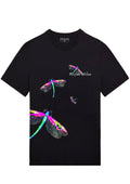 FesFas dragonfly-print T-shirt | Black