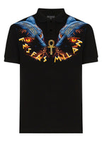 FesFas Panther-print Polo Shirt | Black