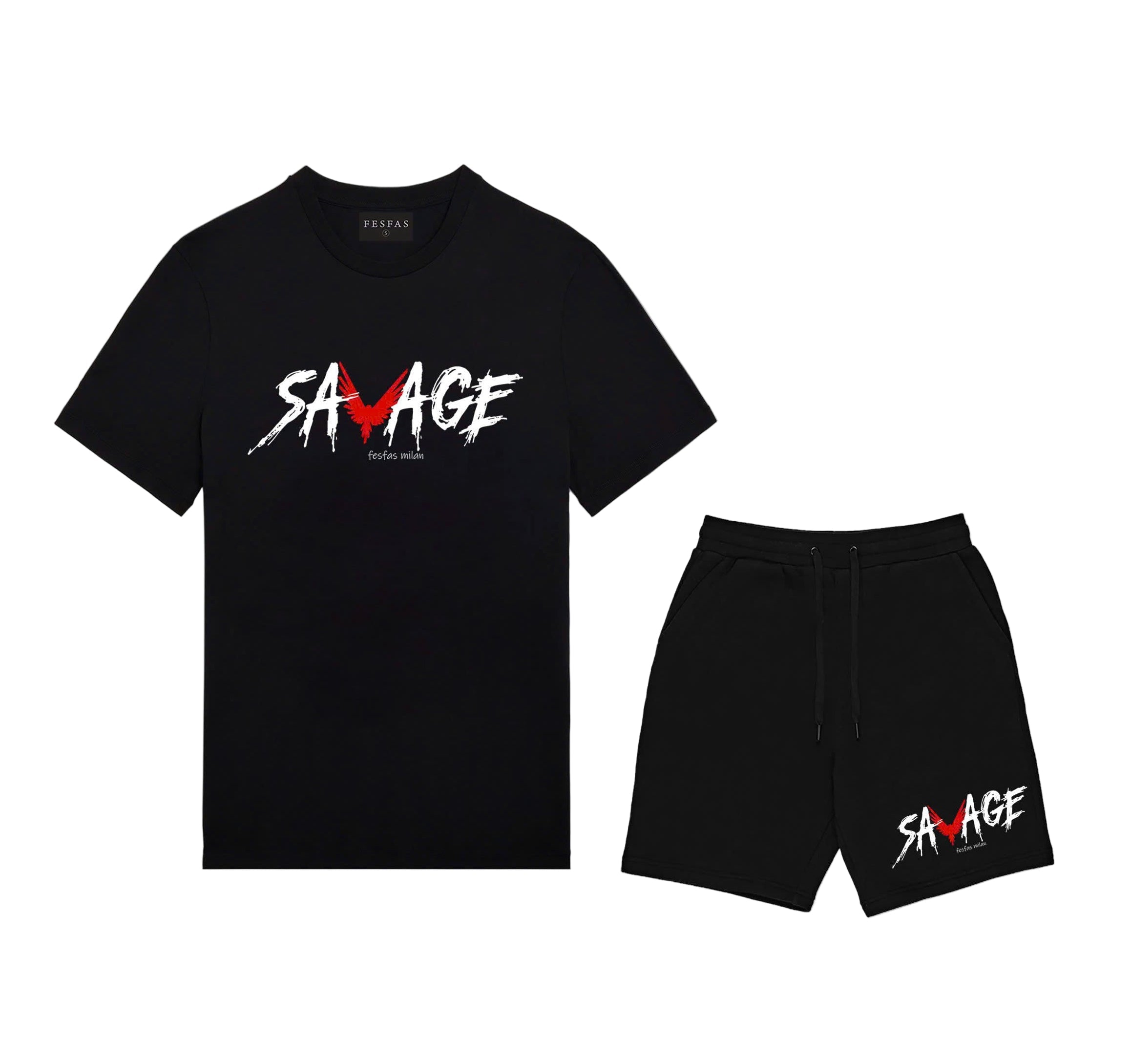 FesFas Drawstring Shorts | Black