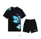 FesFas dragonfly-print T-shirt | Black