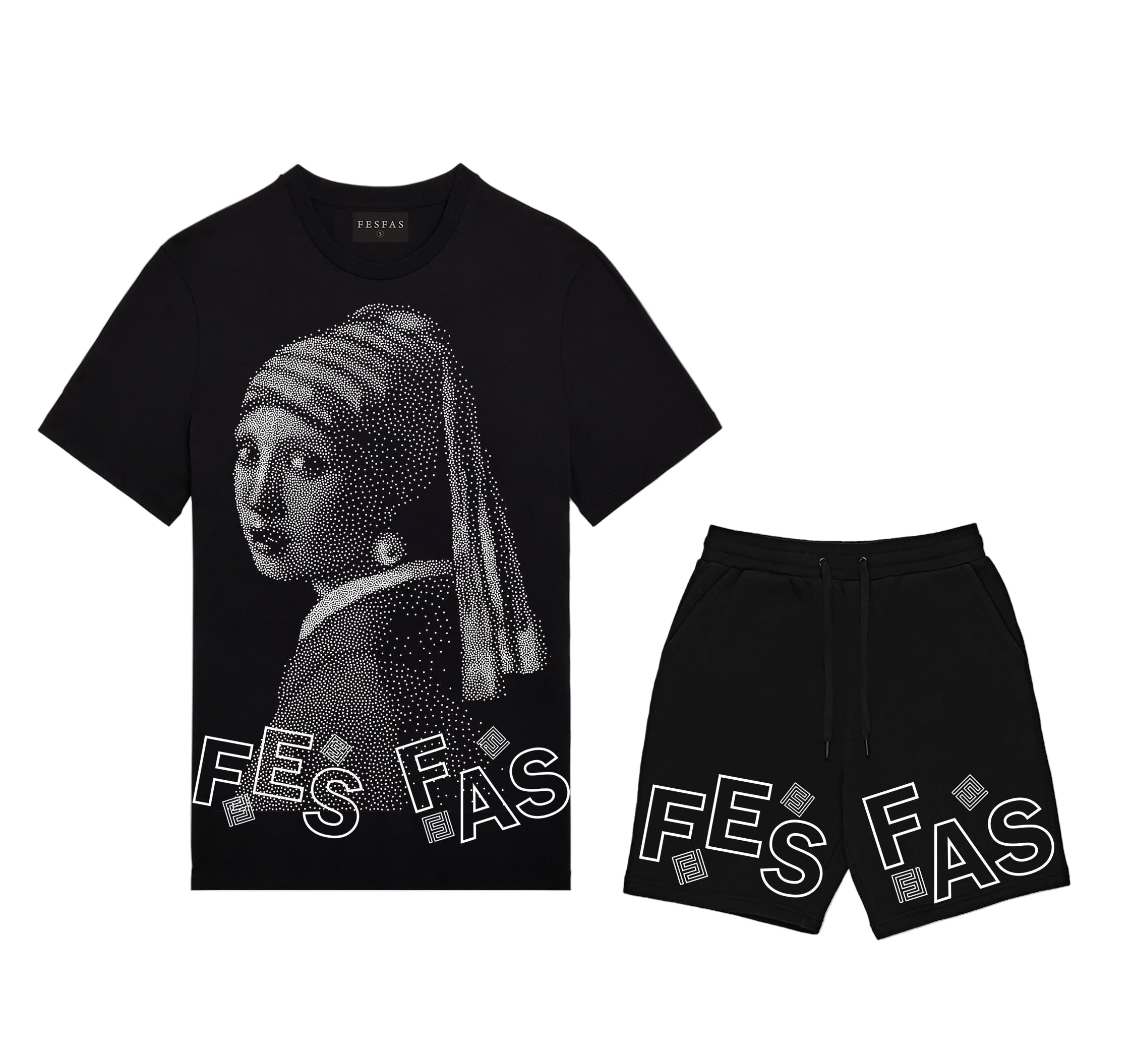 FesFas Drawstring Shorts | Black