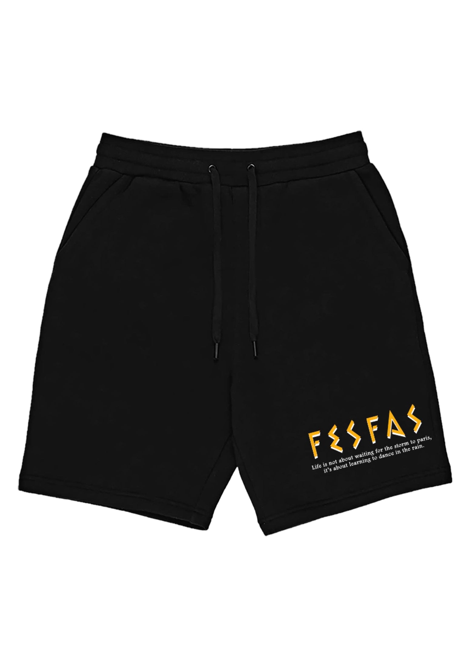 FesFas Drawstring Shorts | Black