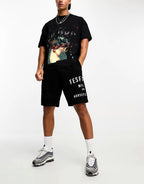 FesFas graphic-print T-shirt | Black