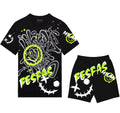 FesFas graphic-print T-shirt Set | Black | Men