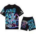 FesFas graphic-print T-shirt Set | Black