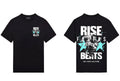 FesFas hiphop-print T-shirt | Black | Men
